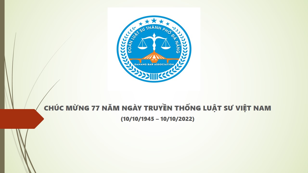 CHÚC MỪNG NGÀY TRUYỀN THỐNG LUẬT SƯ VIỆT NAM